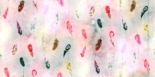 水彩印花华亿平台图片