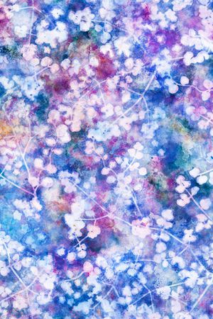 水彩印花华亿平台图片