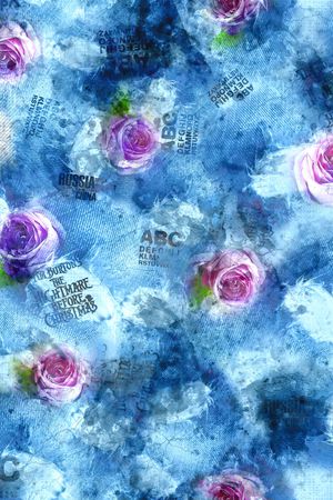 水彩印花华亿平台图片