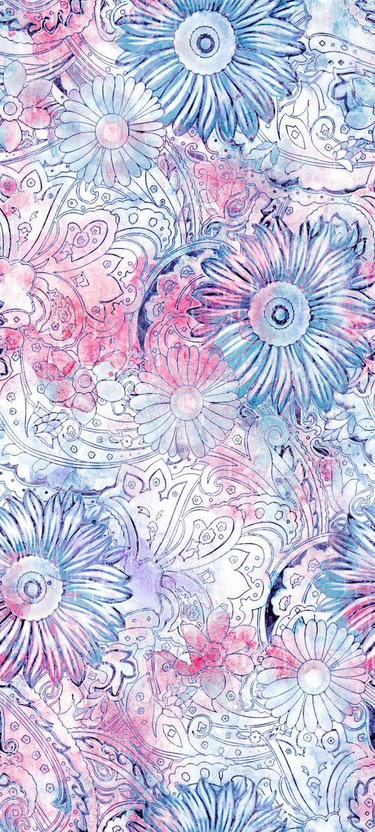 水彩印花华亿平台图片