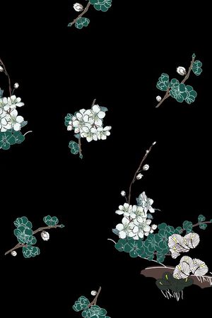 手绘印花华亿平台图片