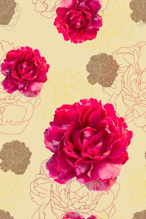 简约印花华亿平台图片