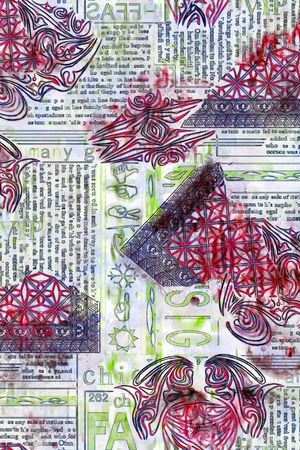 水彩印花华亿平台图片