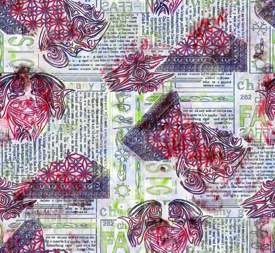 水彩印花华亿平台图片