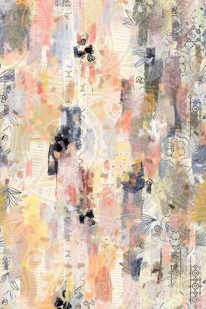 抽象印花华亿平台图片