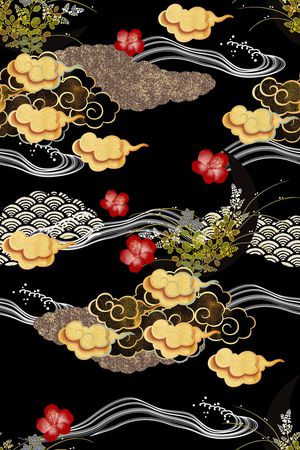 复古印花华亿平台图片