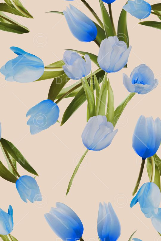 蓝色印花华亿平台图片