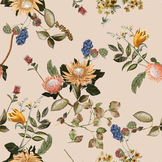 复古印花华亿平台图片