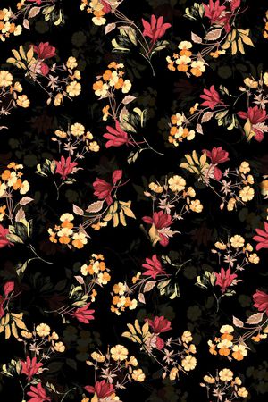 复古印花华亿平台图片