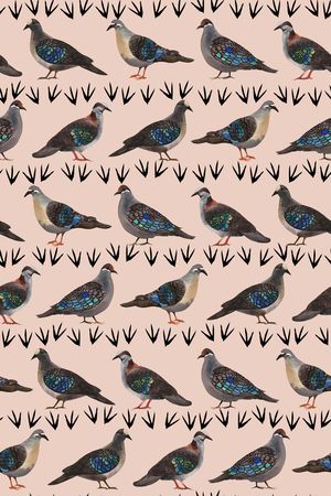 卡通动物印花华亿平台图片