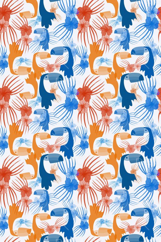 植物印花华亿平台图片