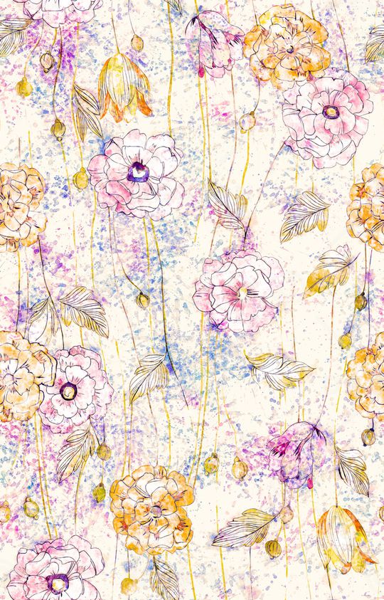 水彩印花华亿平台图片