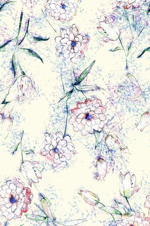 水彩印花华亿平台图片