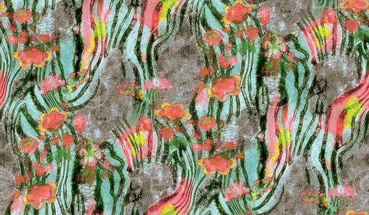 抽象印花华亿平台图片