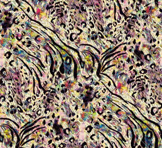 抽象印花华亿平台图片