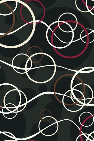 圆形印花华亿平台图片