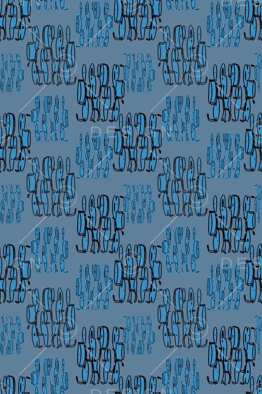 复古印花华亿平台图片