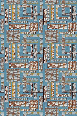 复古印花华亿平台图片