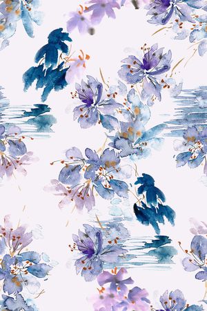 真丝印花华亿平台图片