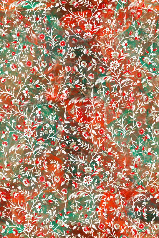 复古印花华亿平台图片