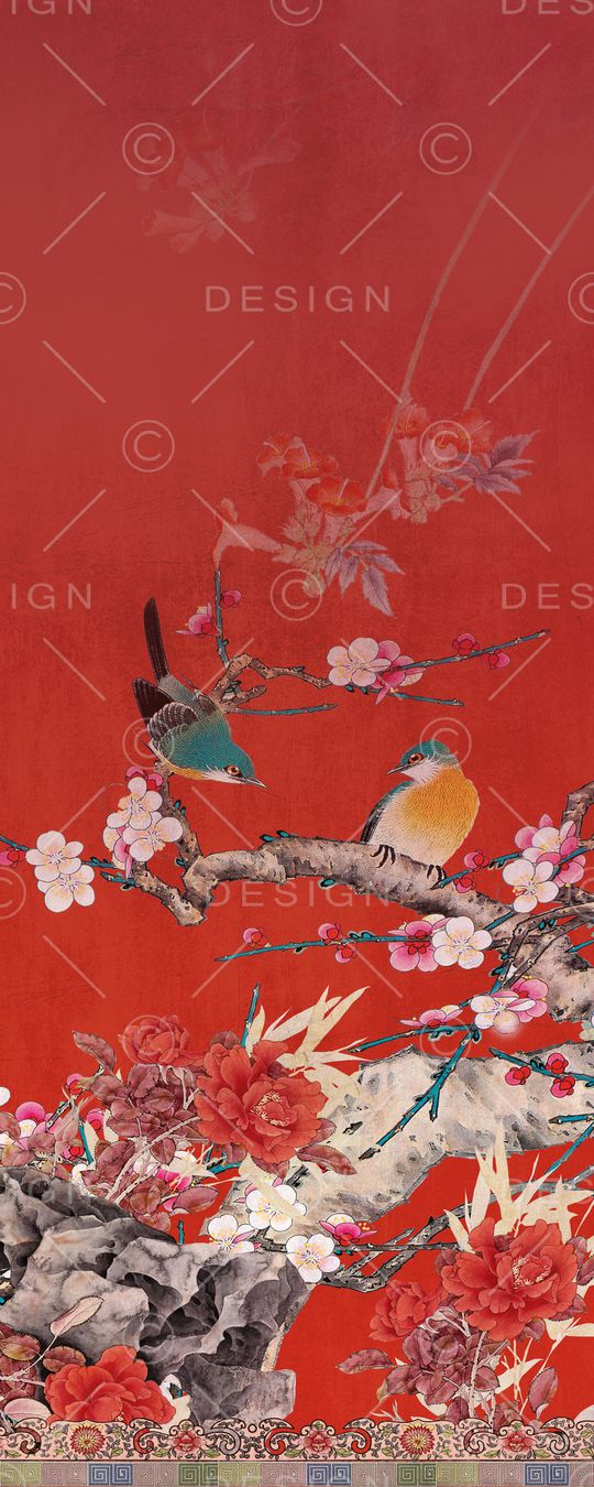 复古印花华亿平台图片