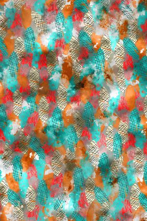 水彩印花华亿平台图片