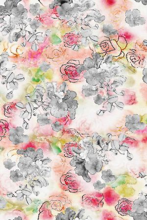 水彩印花华亿平台图片