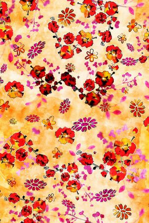 水彩印花华亿平台图片