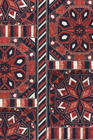 几何印花华亿平台图片