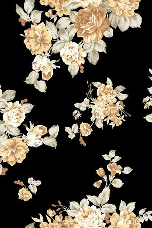 复古印花华亿平台图片