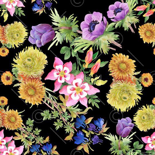 水彩印花华亿平台图片