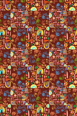 几何印花华亿平台图片