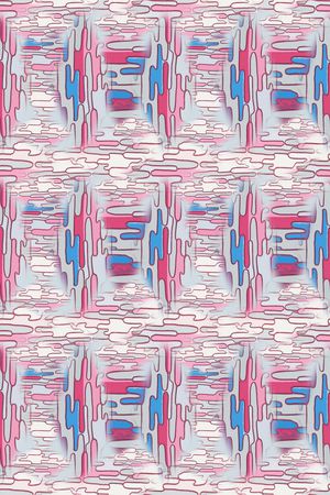 几何印花华亿平台图片