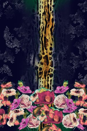 定位花印花华亿平台图片