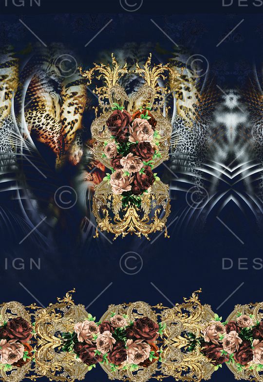 定位花印花华亿平台图片