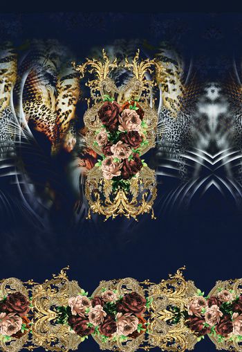 定位花印花华亿平台图片