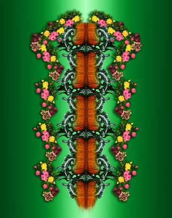 定位花印花华亿平台图片