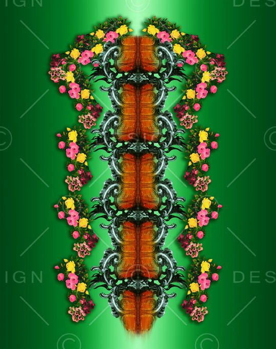 定位花印花华亿平台图片