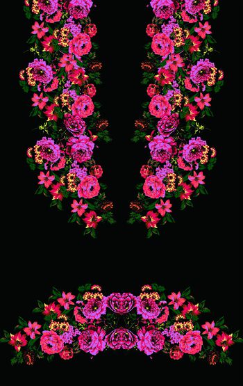 定位花印花华亿平台图片