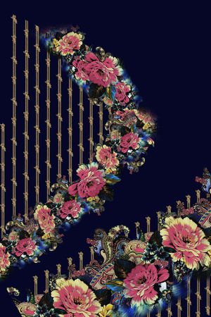 定位花印花华亿平台图片