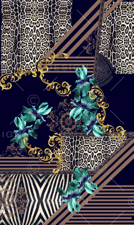 定位花印花华亿平台图片