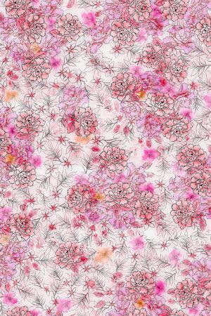 水彩印花华亿平台图片