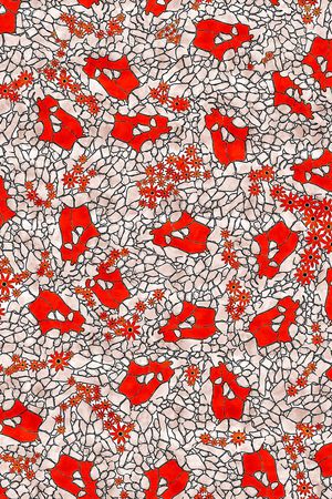 水彩印花华亿平台图片