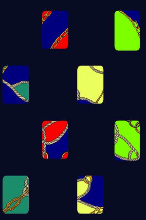 几何印花华亿平台图片