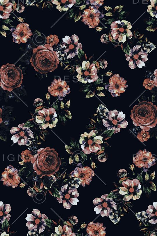 复古印花华亿平台图片