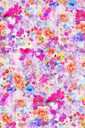 水彩印花华亿平台图片