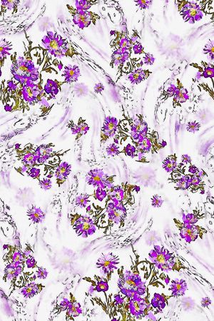 水彩印花华亿平台图片