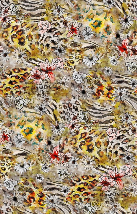 水彩印花华亿平台图片