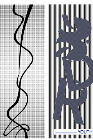 胸前独幅印花华亿平台图片