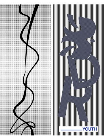 胸前独幅印花华亿平台图片